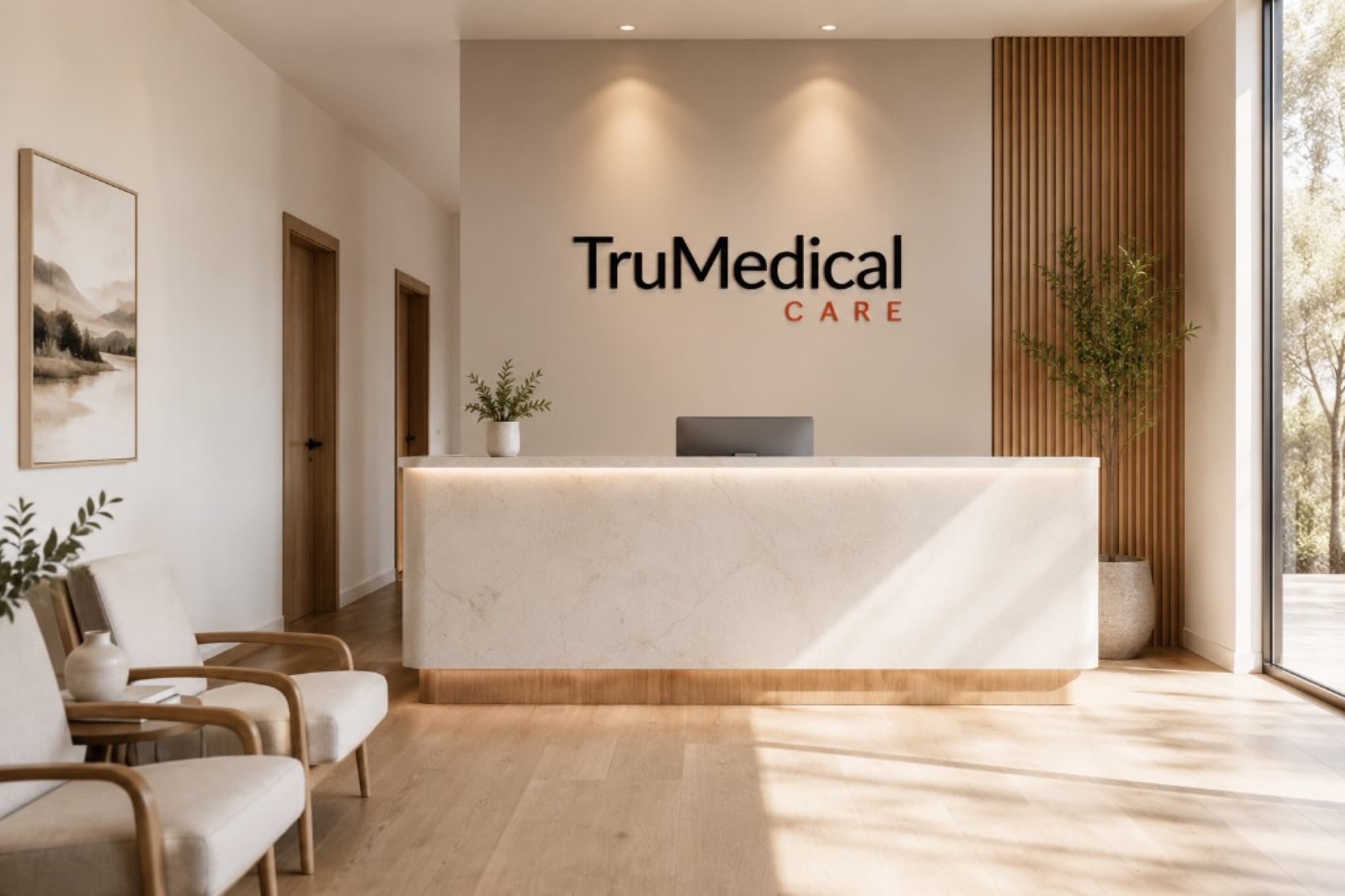 TruMedical Care reception area